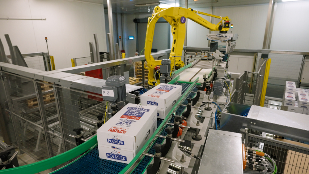 roboty pozwalają zminimalizować przestoje na produkcji