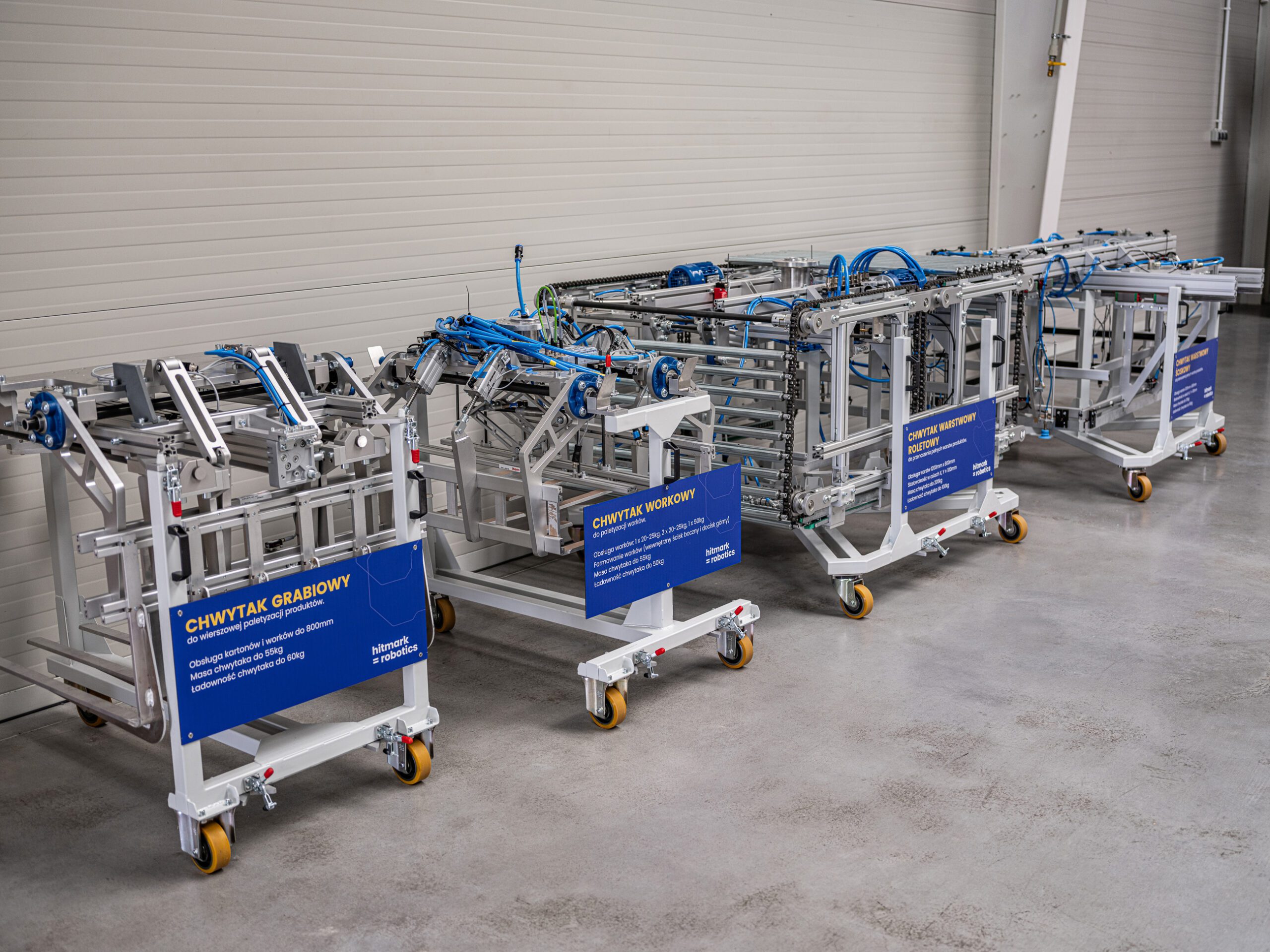 Rechen-, Beutel- und Lagengreifer von Hitmark Robotics